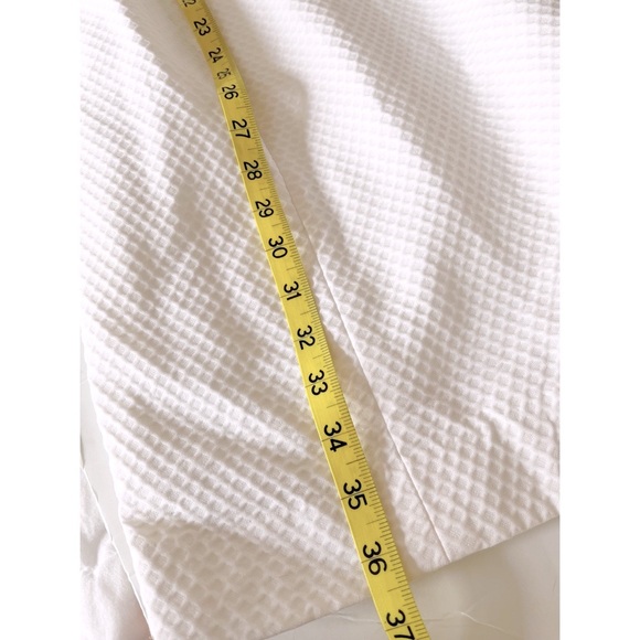 Lilly Pulitzer white Suzette sleeveless dress with gold lamé accents sz 6 - Picture 12 of 13